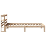 Bed Frame with Headboard without Mattress 90x190 cm Single 3306033