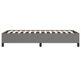 Bed Frame without Mattress Dark Grey 100x203 cm Twin XL Fabric 347102