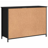 Sideboard Black 100x35x70 cm Engineered Wood 835514
