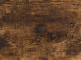 Coffee Table Smoked Oak 49 x 50 x 40 cm Engineered Wood 895660