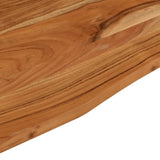 Desk Top 110x80x2.5 cm Rectangular Solid Wood Acacia 370176