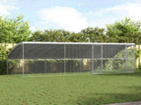 Chicken Cage 3 pcs Silver 600 x 200 x 200 cm Galvanised Steel 3368320