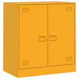 Sideboard Mustard Yellow 67x39x73 cm Steel 841676