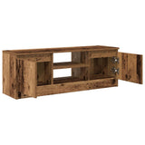 TV Cabinet Old Wood 102x30x36 cm Engineered Wood 855854