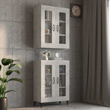 Hanging Wall Cabinet Concrete Grey 69.5x34x90 cm 812289