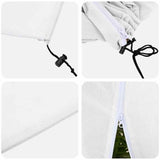 Frost Protection Plant Fleece Covers 3 pcs White 2.5 x 3.14 m 42021059