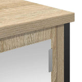 Bathroom Wall Cabinet with Mirror Sonoma Oak 50x21x60 cm 861903