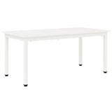 Coffee Table White 100 x 50 x 45 cm Solid Pine Wood 892766