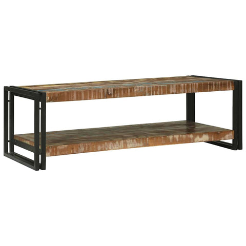 Coffee Table Multicolour 120 x 50 x 38 cm Solid reclaimed wood 4104720