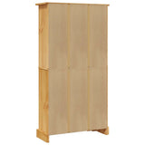 4-Tier Bookcase Mexican Pine Corona Range 80x29x150 cm 243743