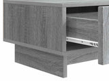 TV Cabinet Grey Sonoma 147 x 34.5 x 30 cm Engineered Wood 894021
