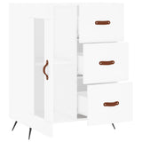 Sideboard White 69.5x34x90 cm Engineered Wood 828012