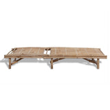 Sun Lounger Natural Bamboo Solid Bamboo 200 x 65 x 41499