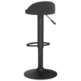Bar Stools 2 pcs Black Velvet 333598