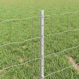 Fence and Post Silver 0.4 x 50 m Steel 3336212