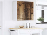 Wall Cabinet PORTO 2 pcs Old Wood 30 x 31 x 80 cm 885372