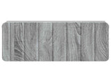 Wall-Mounted Bedside Cabinet 2 pcs Grey Sonoma Engineered Wood 898288