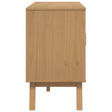 Sideboard OLDEN Brown 114x43x73.5 cm Solid Wood Pine 358606