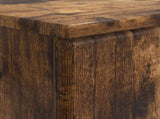 Bathroom Sink Cabinet BREDA Smoked Oak 82 x 41x 59 cm 897460