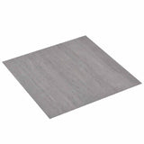 Flooring Planks 5.11 m 55 pcs PVC Dark Grey Melange 42046272