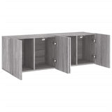 TV Cabinets Wall-mounted 2 pcs Grey Sonoma 60x30x41 cm 836949