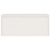 TV Cabinets 4 pcs White Solid Wood Pine 3100220