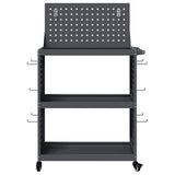 Tool Trolley Anthracite 65 x 35 x 111 cm Cold-rolled Steel 874548