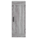 Highboard Grey Sonoma 34,5x34x180 cm Engineered Wood 3200335