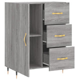 Sideboard Grey Sonoma 69.5x34x90 cm Engineered Wood 827898