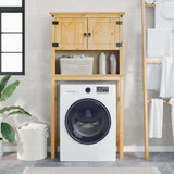 Bathroom Washing Machine Cabinet Corona Solid Wood Pine 4013408