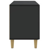 TV Cabinet Black 99 x 34.5 x 50 cm Engineered Wood 894716