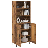 Highboard Old Wood 69.5 x 34 x 180 cm Engineered Wood 3415641