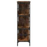Sideboard Smoked Oak 102x32x103,5 cm Engineered Wood 837729