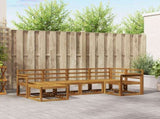 Outdoor Sofa Set 6 pcs Natural 3366627