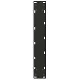 Bar Table Legs U-Shaped 2 pcs Black 40x cm Steel 4013240