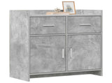 Sideboard Concrete Grey 75 x 36 x 80 cm Engineered Wood 8011118