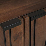 Highboard Brown 60 x 33 x 100 cm Solid mango wood 4018038