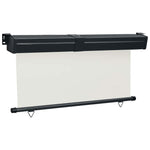 Balcony Side Awning 165x250 cm Cream 48431