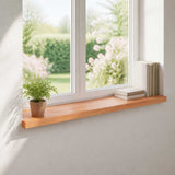 Window Sills 2 pcs Varnish 80x 40 x 2 cm Solid Beech Wood 42048240