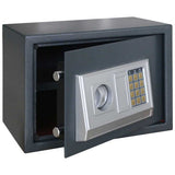 Digital Safe with Lock Dark grey 35 x 25 x 25 cm Steel 42011307