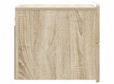 Wall-Mounted Bedside Cabinet Sonoma Oak 33 x 34.5 x 43 cm 898299