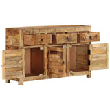 Sideboard 110x30x65 cm Solid Wood Mango 338427