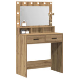 Dressing Table Artisan Oak 79 x 41 x 135 cm Engineered Wood 865090
