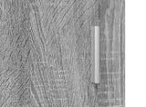 Wooden Cabinet Grey Sonoma 50 x 29 x 100 cm Engineered Wood 880227