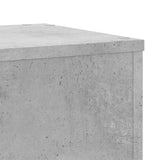 Plant Stands 2 pcs Concrete Grey 30x30x70 cm Engineered wood 852927