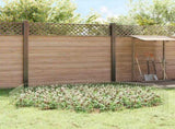 Garden Fence with Stakes 48 pcs 35 x 30 cm Mesh Silver 42042954