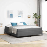 Bed Frame with Mattress Light Grey 180 x 200 cm Fabric 3399135