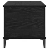 Coffee Table Black Oak 60 x 44.5 x 45 cm Engineered Wood 881173