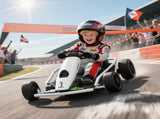 24V Electric Go Kart for Kids, Drift Ride-On Racing Go Kart with 2 Speeds, for Boys Girls Aged 8-12 T3398P348400