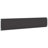 Lawn Edgings 30 pcs Black 20x103 cm Cold-rolled Steel 860160